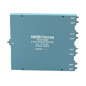 Power Dividers and Hybrids - SMA (F) 2-Way/4-Way/8-Way 0.5 to 18 GHz 30 Watt (Ultra-Broadband)